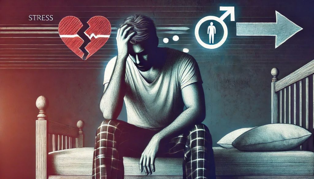 Tâm lý ảnh hưởng rất lớn đến sinh lý nam